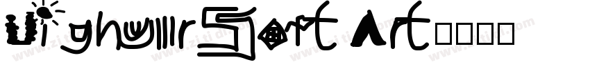 Uighursoft Art字体转换